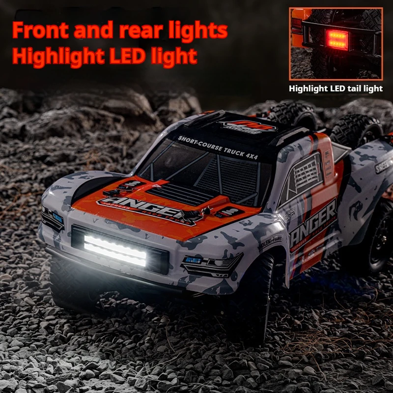 3100A 1/16 4WD 2.4GHZ RC Full Scale Brushless Large Tire Short Truck Off Road Vehicle Model Remote Control Car Adult Boy Toy 2