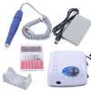 35000RPM Electric Nail Drill Machine Strong 210+105L Handpiece 2.35mm Model Manicure Pedicure Nail File Bit  Nail Machine 6