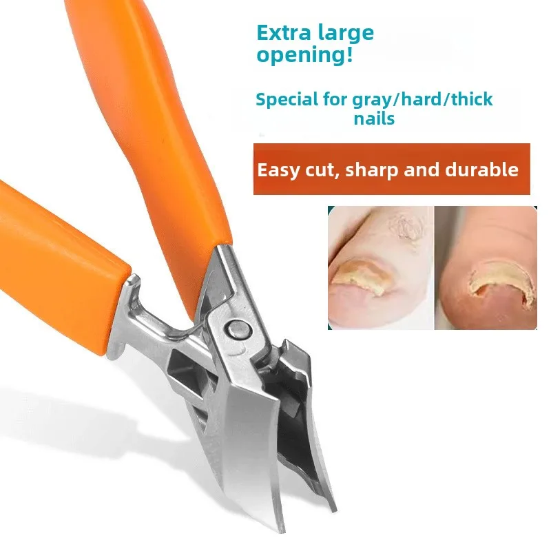 Slanted Nail Clipper Oblique Blade Ingrown Toenail Clipper Anti-Splash Wide Jaw Opening Hard Nails Curved Blade Manicure Tools nail clipper set nail clipper nail clippers manicure set manicure sets manicure nail clipper set nail clippers kit