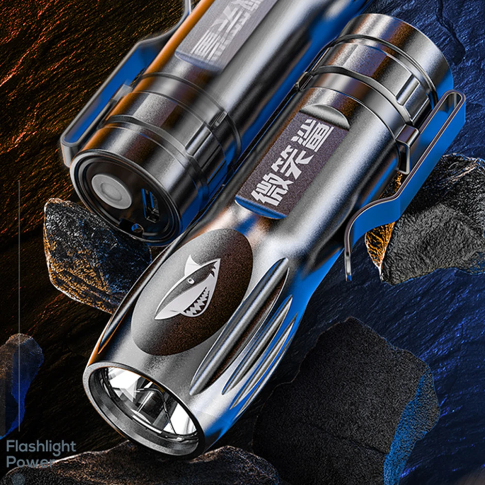 

High Power Torch Zoom Focus Mini Led Flashlight Torch Lamp Lantern USB Rechargeable Adjustable Penlight Waterproof Led Lights