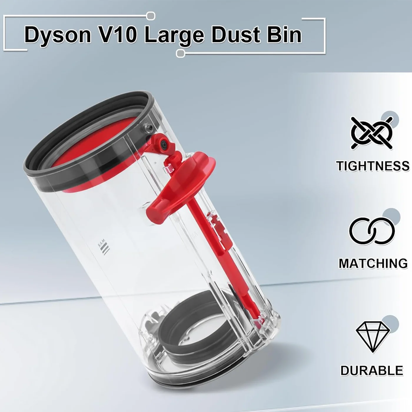 

Сменный Контейнер для пыли для Dyson V10 SV12, контейнер для пылесоса, сменные детали для Dyson V10, большая корзина, Деталь № 969509-01