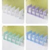 Clear Bag Storage Shelf Divider Acrylic Closet Finishing Divider Purse Handbag Storage Rack Handbag Books Organizer 4 Grids 6