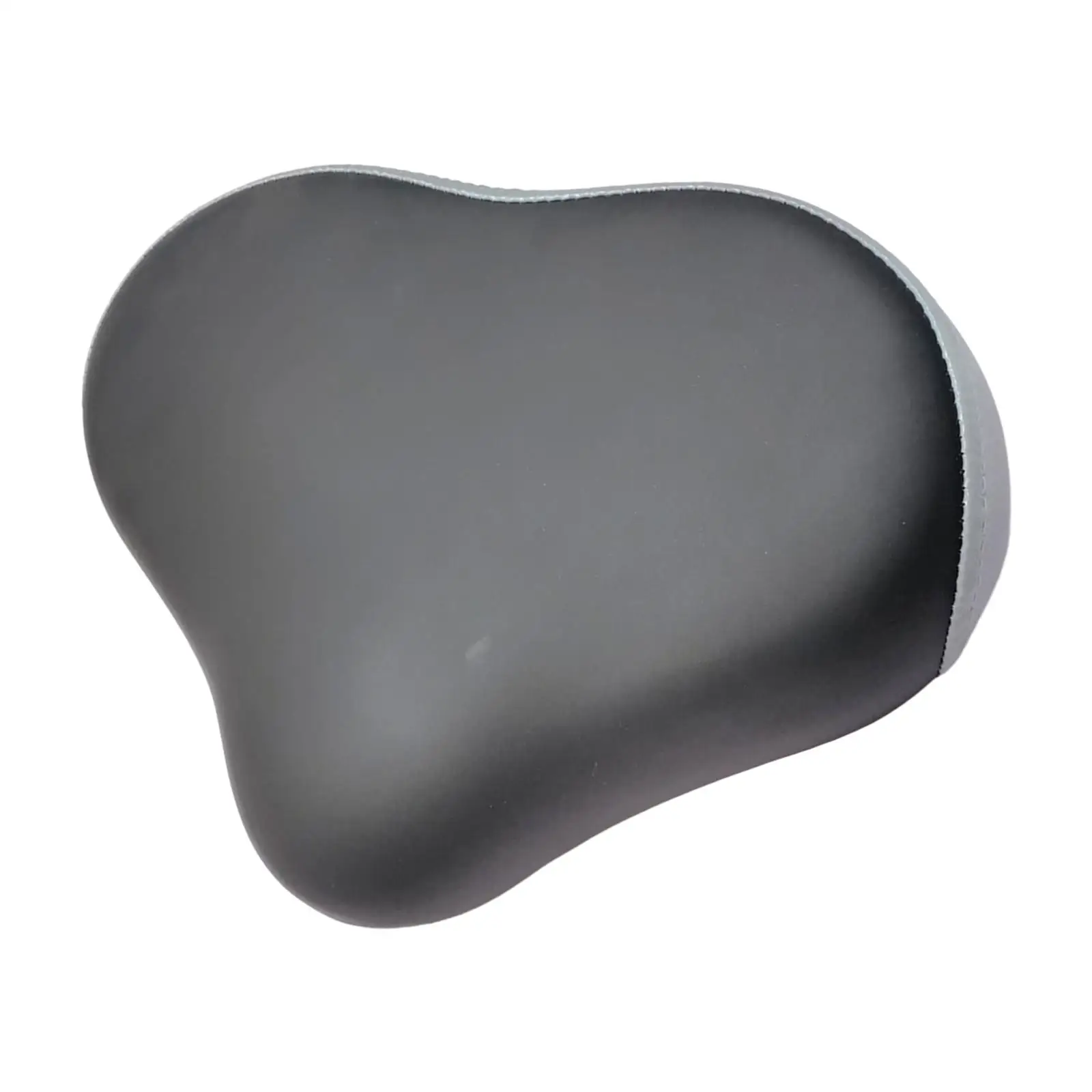 Asiento de bicicleta acolchado, a prueba de golpes, impermeable, ancho, sillín de bicicleta para ciclismo, bicicleta estacionaria, bicicletas de interior/exterior, equipo de Fitness