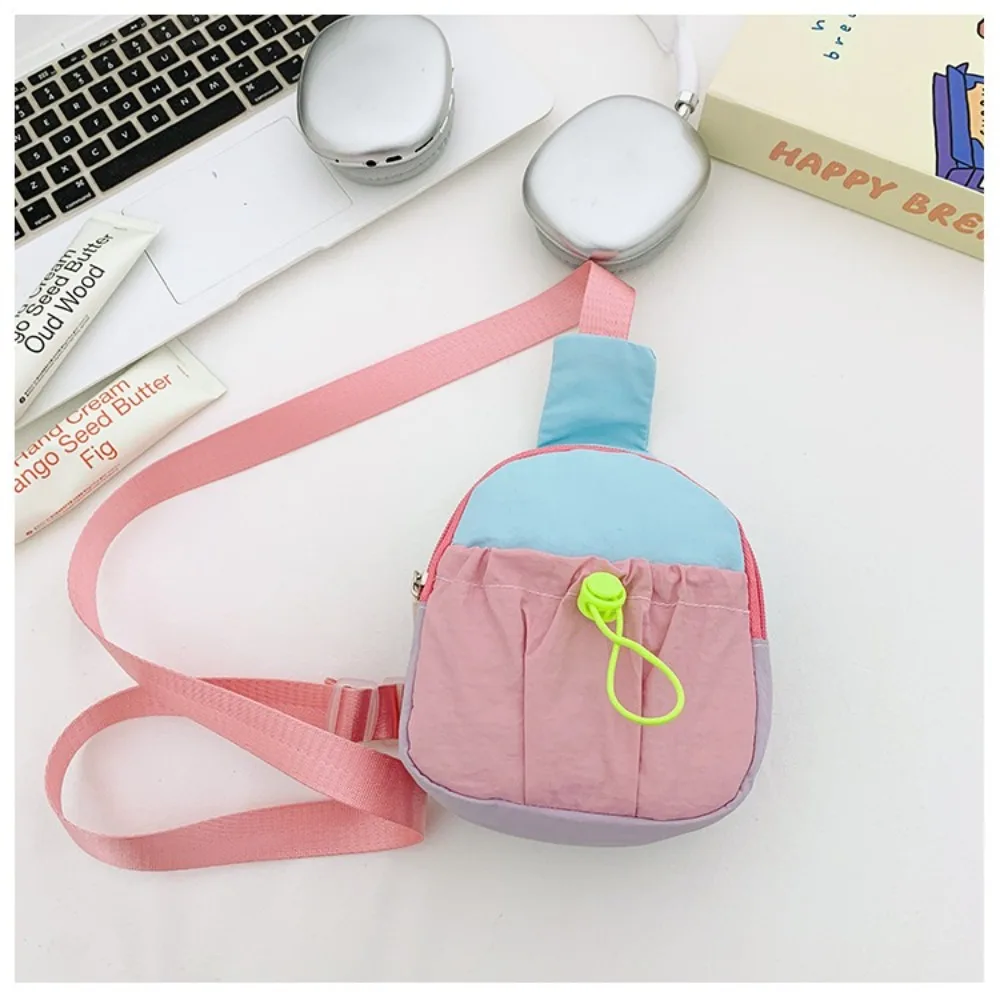 Niedliche Nylon-Brusttasche für Kinder, Farblich Abgestimmte Leichte Schultertasche, Umhängetasche für Outdoor-Aktivitäten – Detail 14