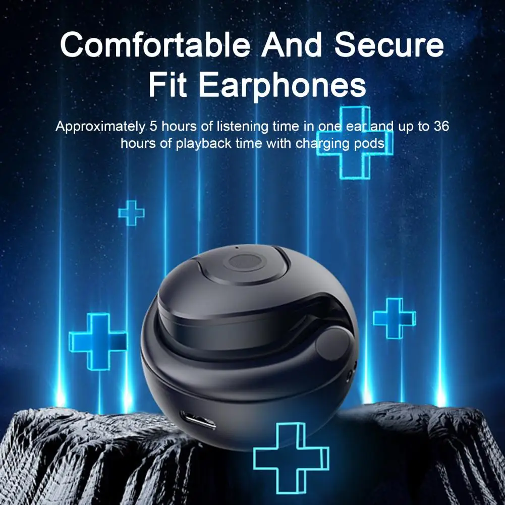 

Low-power Bluetooth-compatible 5.3 Earphones with Extended Battery Life Hi-fi Wireless Earbuds with Noise Reduction for Sports