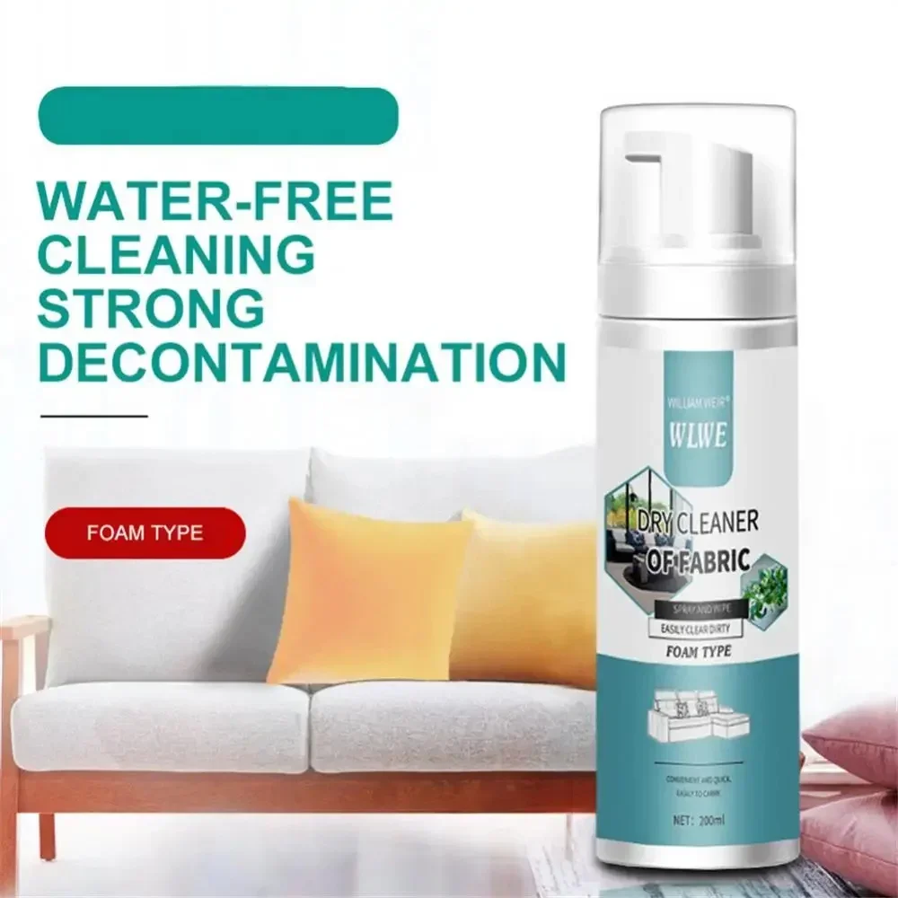Foamy Carpet Cleaning Fabric Cleaner Dry Cleaning Fluid House Strong Decontamination Ingredient Stubborn Stain Cleaner carpet cleaning fluid