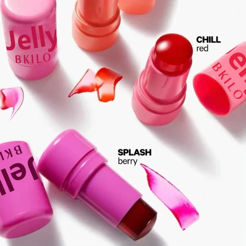 Original Milk Makeup Blush Stick Lip Tinted Cooling Water Jelly Tint Jelly Blush Stick Watercolor Multi-Use Matte Makeup blush stick