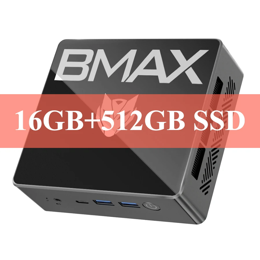 BMAX Mini PC B4 Turbo Intel® 13th Gen N150 16GB DDR4 512GB
