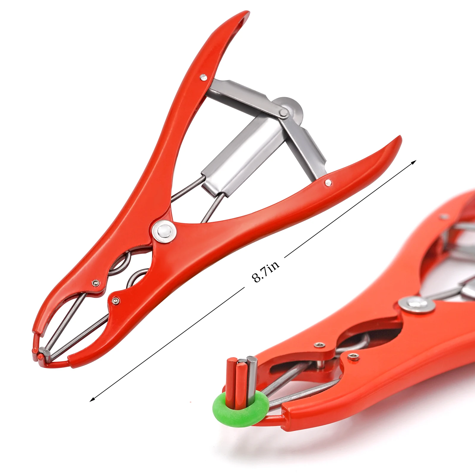 Livestock Tail Removal Pigs And Sheep Castration Plier and Particulate Rubber Rings Castration Device Veterinary Equipments 6