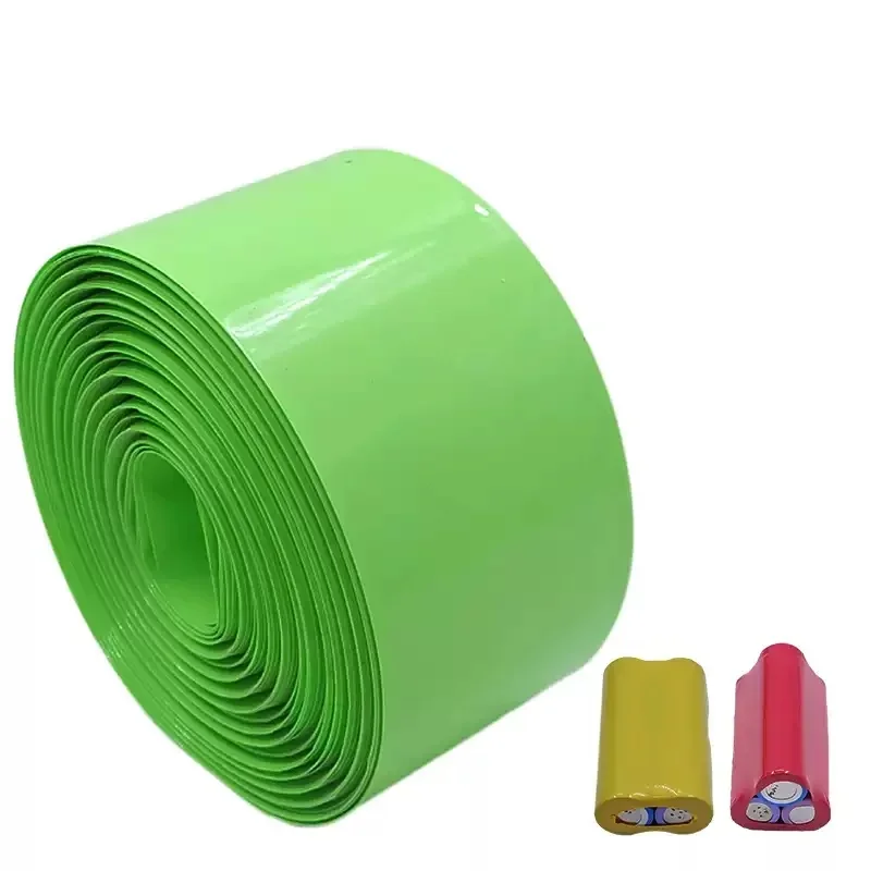 Heat Shrink Tube Lipo Battery PVC Heat Shrink Tube 55mm-150mm Width Insulated Film Wrap lithium Case Cable Sleeve