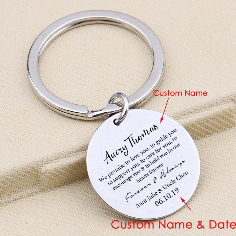 PersonalizedGraduationGiftforNephewnieceKeychainCustomNames