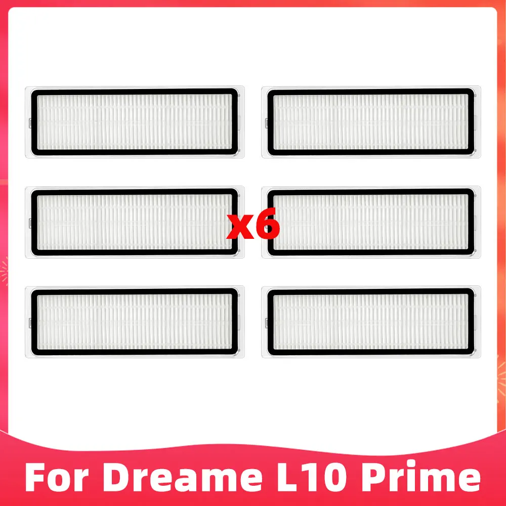 Fit For Dreame L10 Prime / L10S Pro Robot Vacuum Cleaner Roller Side Brush Hepa Filter Mop Cloths Rag Spare Part Accessories
