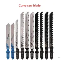 10pcs Curve Hacksaw Blades High Carbon Steel Construction for Fast Straight Cuts in Wood and Metal 2