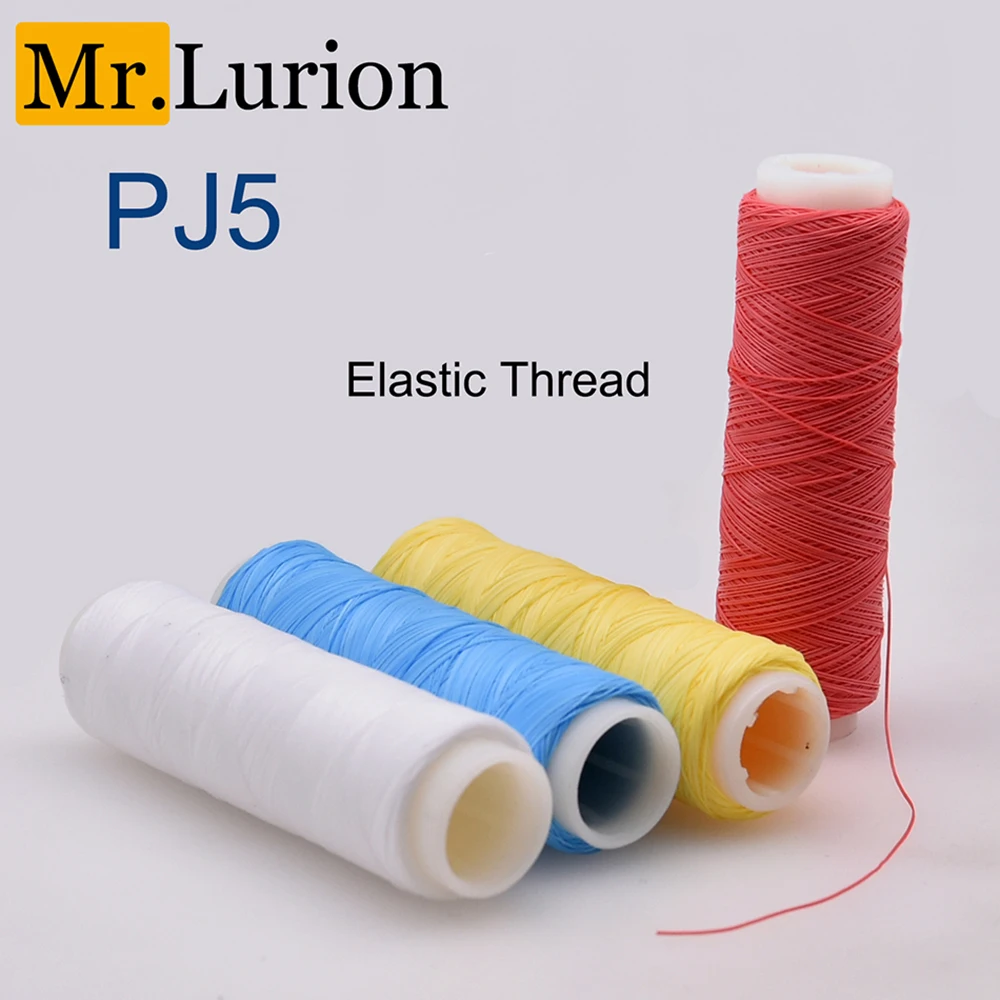 MrLurion 1 PC PJ5 แรงดึงสูงยืดหยุ่นด้าย SPOOL Fishing Tackle อุปกรณ์เสริมที่มองไม่เห็นไนลอนโพลีเอสเตอร์เหยื่อลอยสาย 1