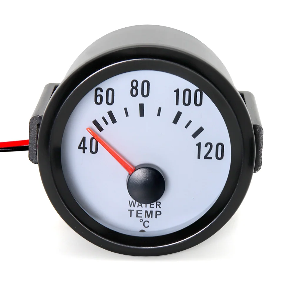 Satın alın Malinaisi 2" 52mm Digital 7 Color LCD EVO Water Temp Temperature Gauge Car Meter w