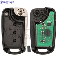 จิงหยู่ฉิน 81996-1H200 รีโมทกุญแจรถแบบพับได้ 433MHz FSK ID46 ชิป 3 ปุ่ม สำหรับรถยนต์ Kia K2 Soul 2018 Ced 2007-2013 OKA-185T คอนโทรล 5