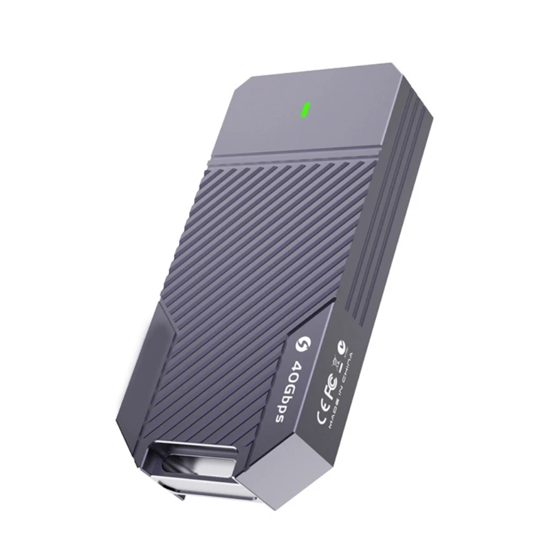 40Gbps M.2 NVMe SSD Ŭ, PCIe-USB-C  ϵ ̺ Ŭ, 2280 B+M Ű , 3/4 Dropship