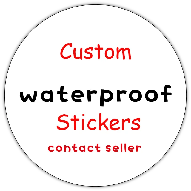 Custom Waterproof Sticker Name Sticker Waterproof Custom Name