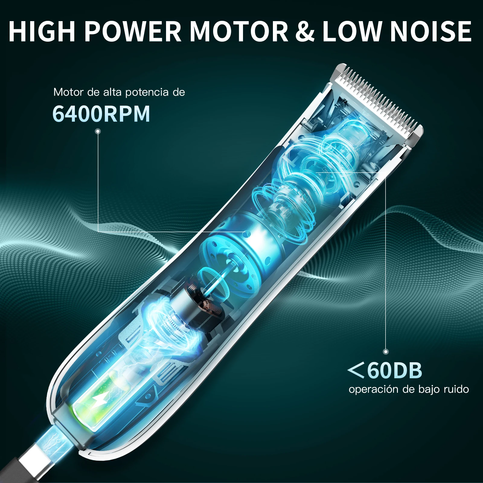 KENSEN S10 Electric Body Hair Trimmer for Men Women Balls Shaver Hair Removal Bikini Trimmer Groin Groomer Clipper Beard Razor 5