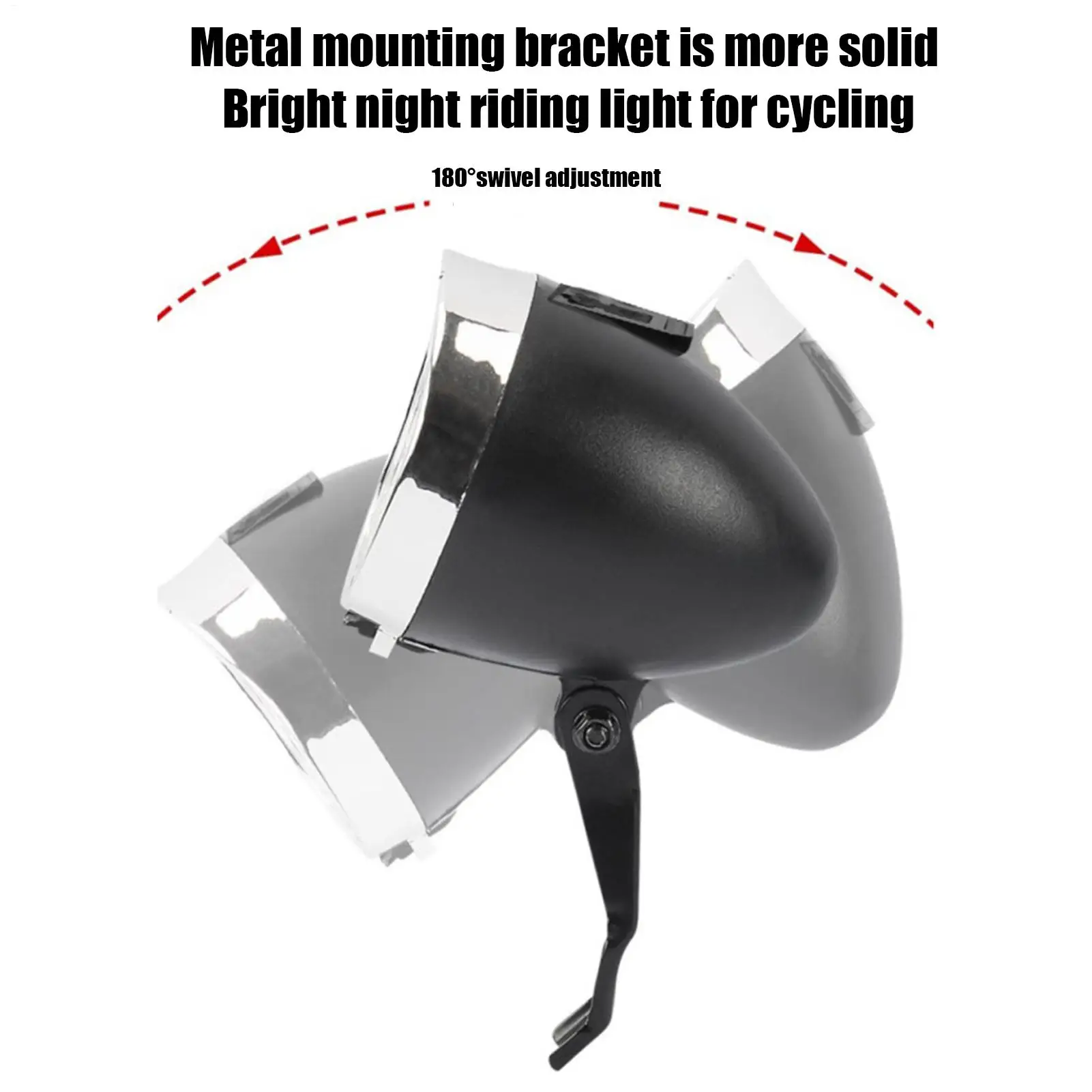 Retro Bicycle Lights for Bikes at Night Bicycle Lights for Night Riding Bike Rear Light Front Lights Plastic Bike Headlight