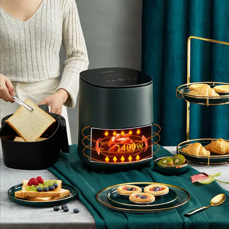 

Multi-functional Household Electric Fryer Hot Air No Oil Smoke French Oven