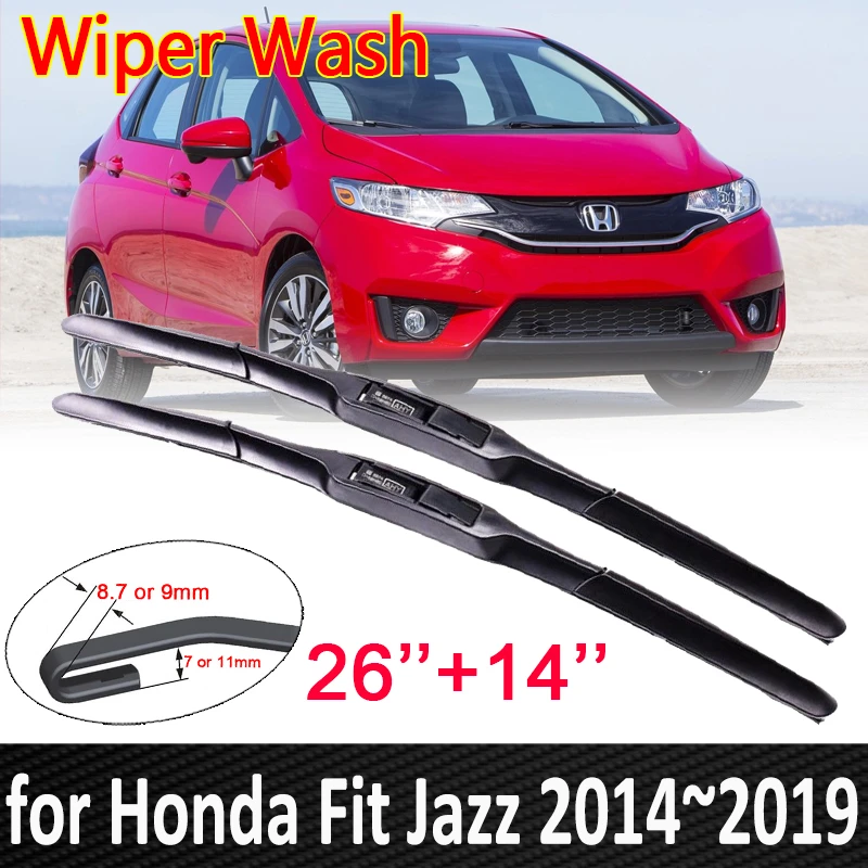 Introducir 58+ imagen honda fit wiper blades In.thptnganamst.edu.vn