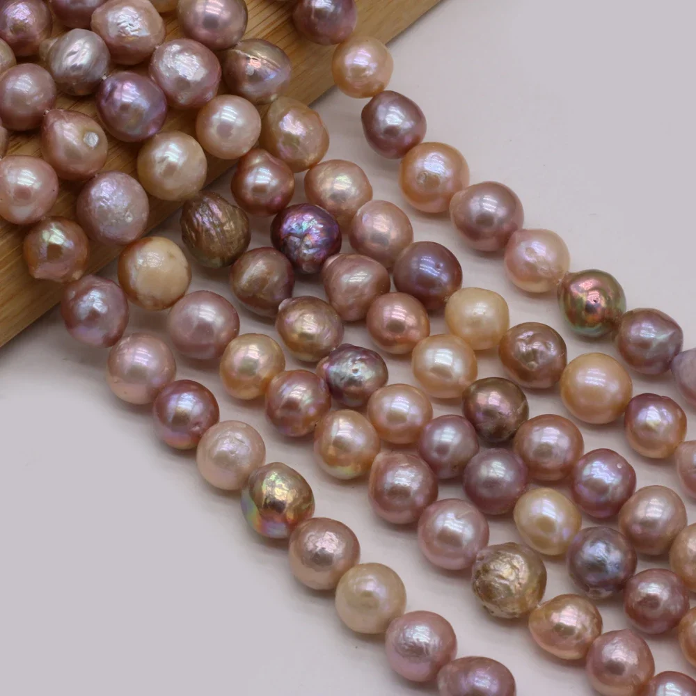 

Natural Freshwater Baroque Pearl Purple Irregular Beads Loose Pearls For DIY Charm Bracelet Necklace Jewelry Accessories Making