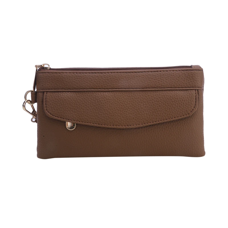 2024 Fashion Women Wallets Brand Leather Purse Long Design Pouch Handbag Coin Purse Card Holders Clutch Purse Money Clip Wallet 6
