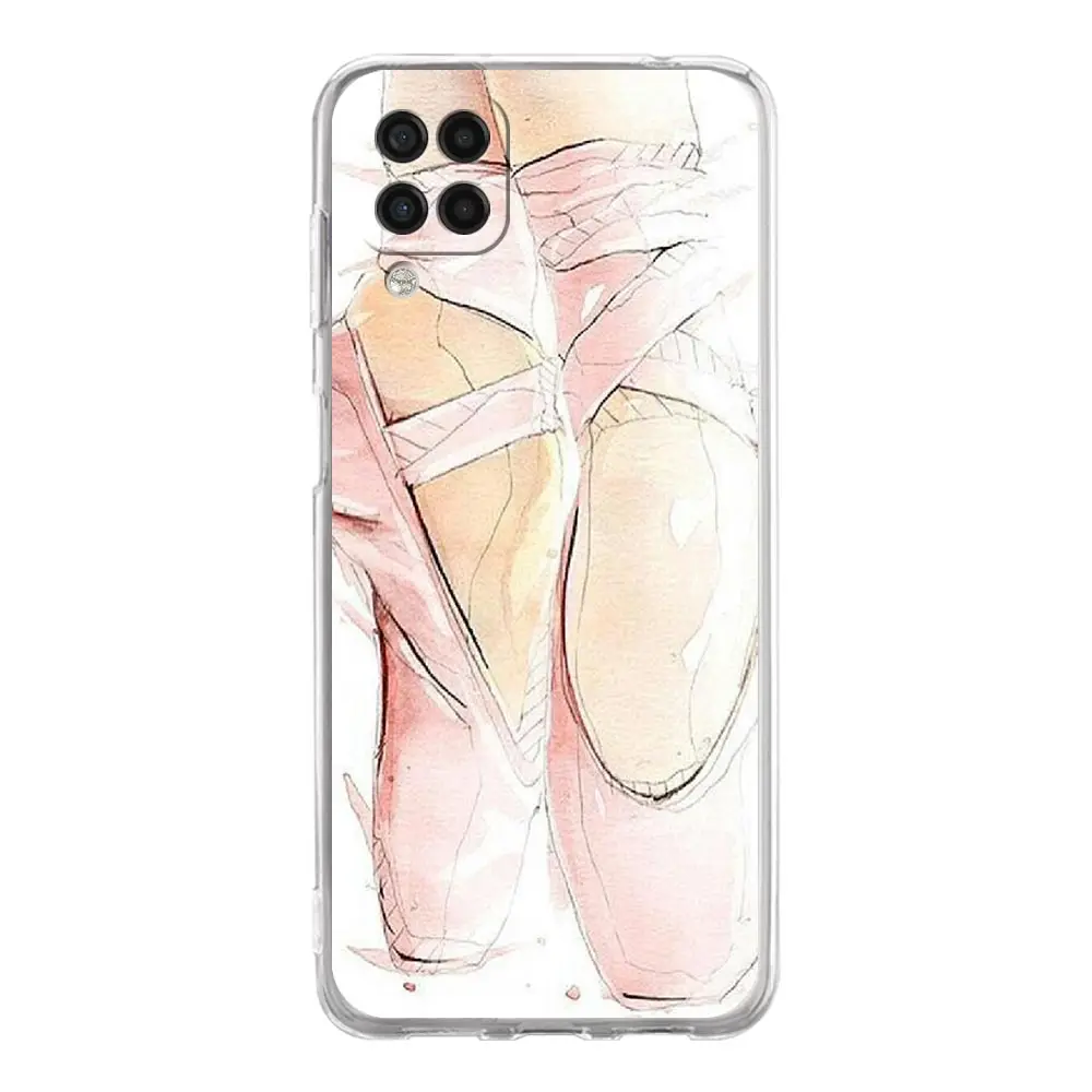 Elegant Swan Dance Ballet Clear Phone Case Cover