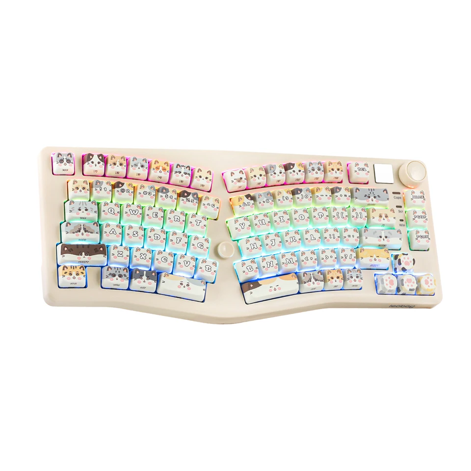 LEOBOG A75 75% Alice Layout with Knob and Joystick Design