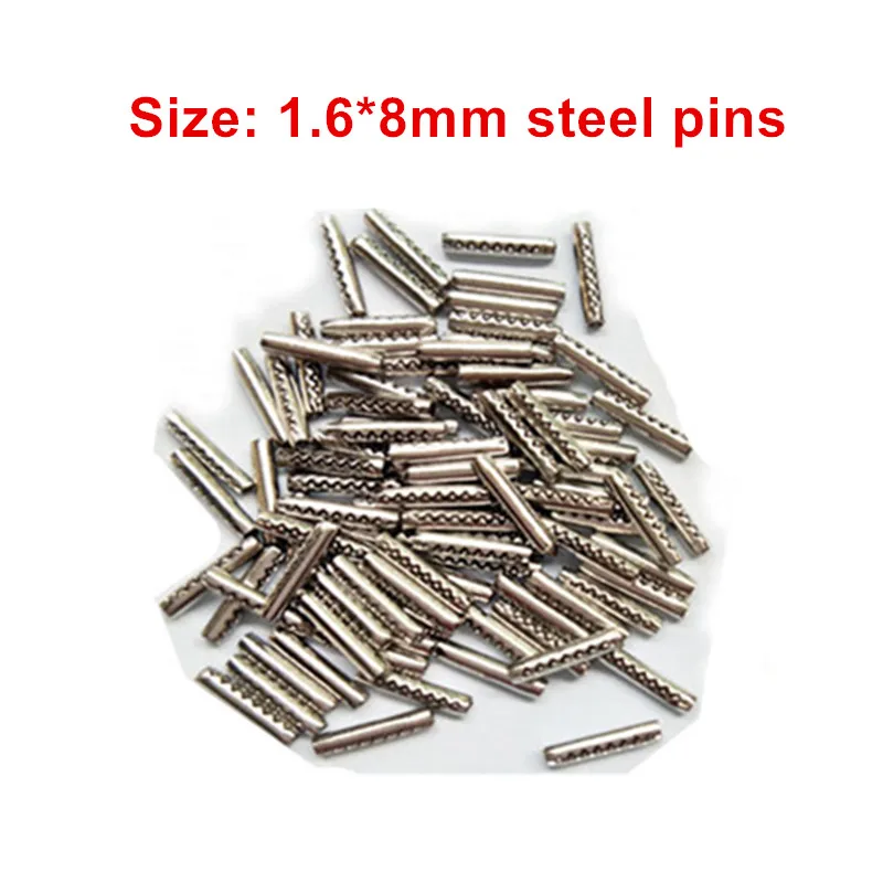 Car Key 200/400/600/800/1000pcs Remote Control Key Blank Fixed Pin 1.6mm 1.7mm for KD Xhorse Folding Remote Blade