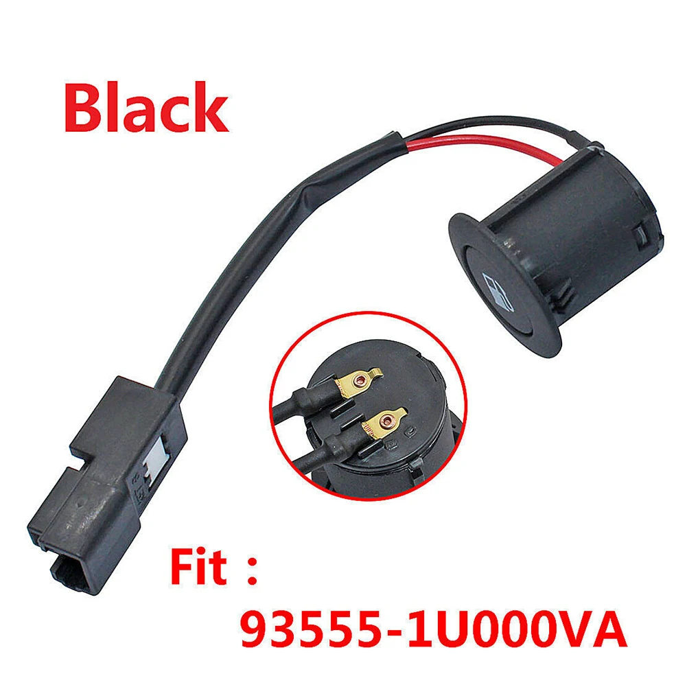 1pc Car Fuel Gas Door Release Switch Black For Sorento 2011 2013 93555