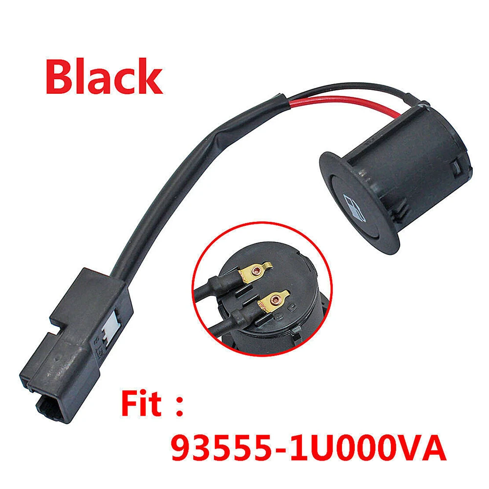 1pc Car Fuel Gas Door Release Switch Black For Sorento 2011 2013 93555