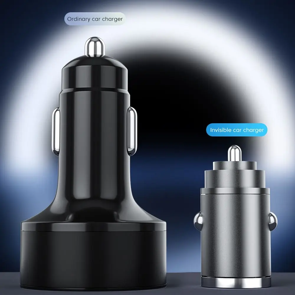 100 W USB-Schnellladung, kein Schaden für den Typ-C-Adapter im Mini-Sicherheits-Autotelefonladegerät_voghion.com