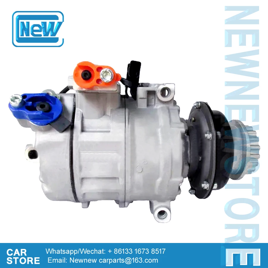 Compressore Aria Condizionata Automatico 7 Se17C 7 Seu17C Per Audi Vw Transporter Touareg 2.5 R5 3.0 5.0 V10 Tdi Muslimate 7 H0820805 H 7 H0820805G