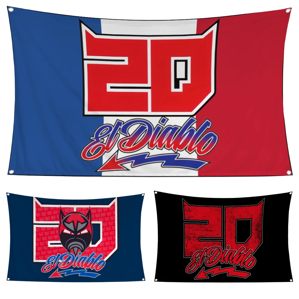 60X90Cm 90X150 Fabio Quartararo Flag Arazzo Tenda Poliestere Stampato Digitale Moto Racing Club Banner