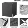 Air Conditioner Cover For Outside Unit Universal Veranda Winter AC Furniture Central Waterproof  Dust-Proof Outdoor Vent Full 3