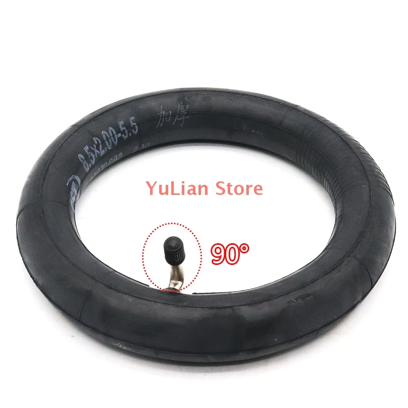 CST 8.5X2.00-5.5 inner tube with valve 90° electric scooter tire and INOKIM night series scooter 8.5 inch pneumatic inner tube