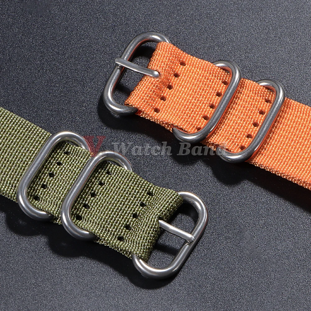 High-Density Durable Nylon Watch Band - Premium Fabric Braid Sport Wristband Accessories