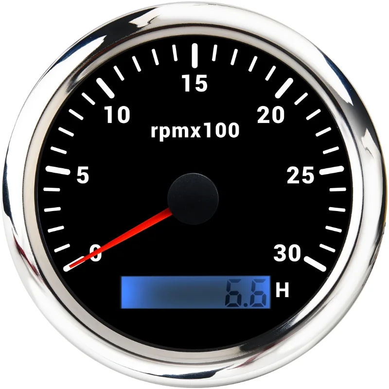 

85mm 3K durable best-selling digital Lcd racing RPM color tachometer