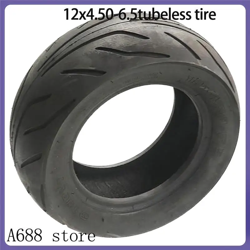 Durable 12-Inch Tubeless Tires for Electric Scooters and Mini Bikes