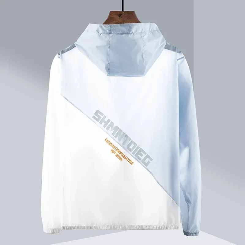 Couples Women Summer Spring Sunscreen Breathable Wear Skin Men's Jacket UV Men Hooded Thin Running Camping