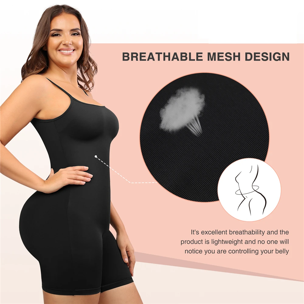 New Outwear Shapewear Dress Bodysuit Women U-Neck Fajas