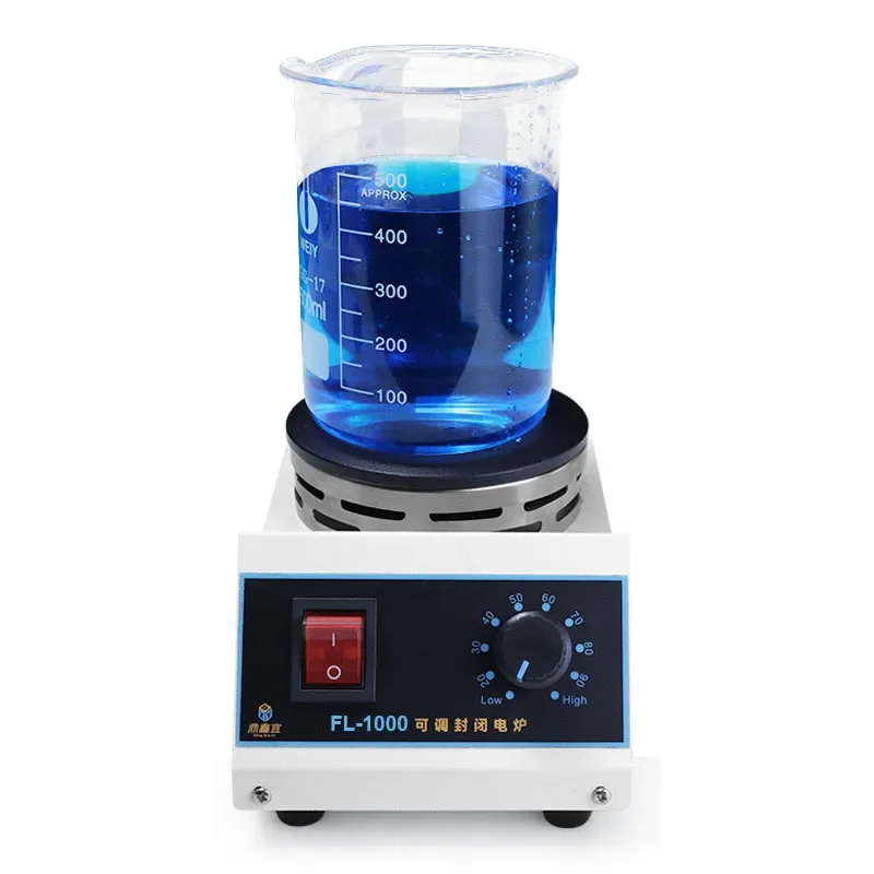 DXY 220V Laboratory Closed Electric Furnace Adjustable Heating Digital Display Furnace 500W/1000W/1800W