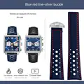 Blue red-silver