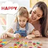 Wooden Puzzles Toys for Kids 3 Year Alphabet Numbers Children Montessori Educational Learning Toys abc Letters Preschool Gift 4