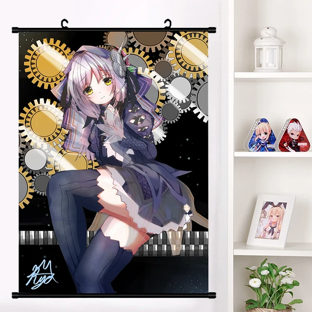 Anime Clockwork Planet RyuZU Marie AnchoR Cute Wall Scroll Poster