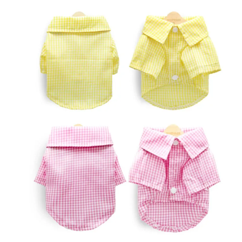 Cat Shirt Summer Dog Clothes Camicetta Yorkshire Terriers Shih Tzu Malta Puppy Small Dog Abbigliamento Pet Abbigliamento Dog Costume Coat