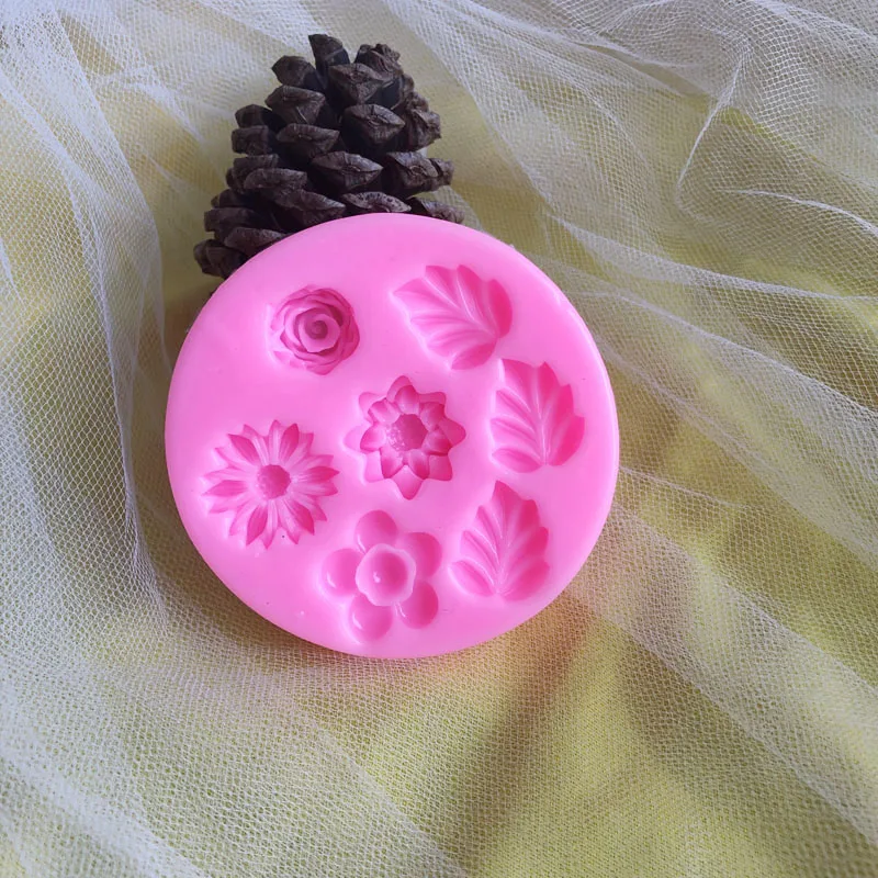 Leaves Leaf Mold Putty Mold Silicone Mold Resin Polymer Clay Fondant Moulds  