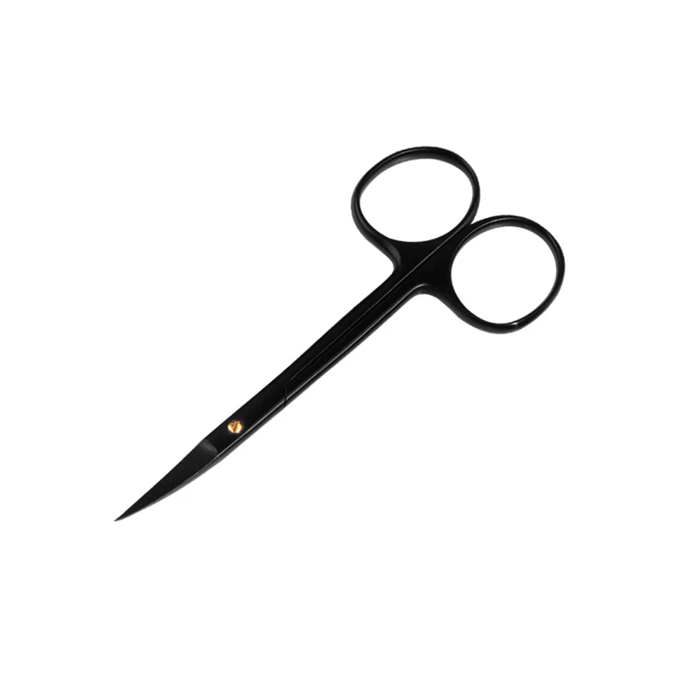 

Ophthalmic Scissors Porcelain Black Handle Surgical Scissors Tungsten Carbon Steel Double Eyelid 10cm Plastic Eye Tools Straight